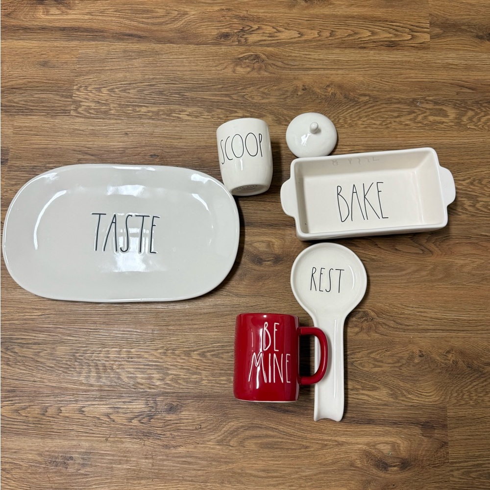 Lot of 5 Rae Dunn items